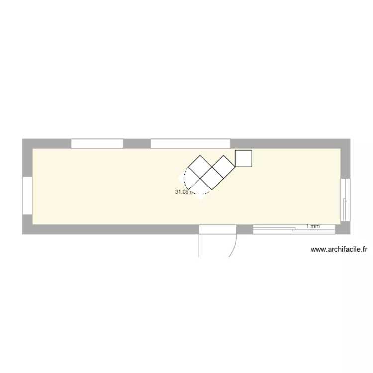 cuisine sam. Plan de 