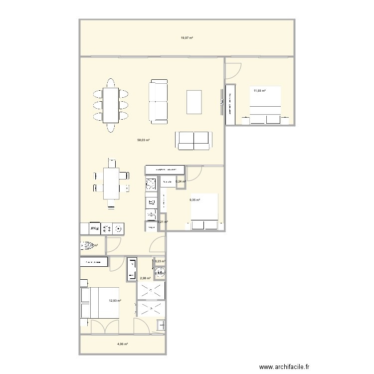 Pornichet porteur finale V4. Plan de 0 pièce et 0 m2