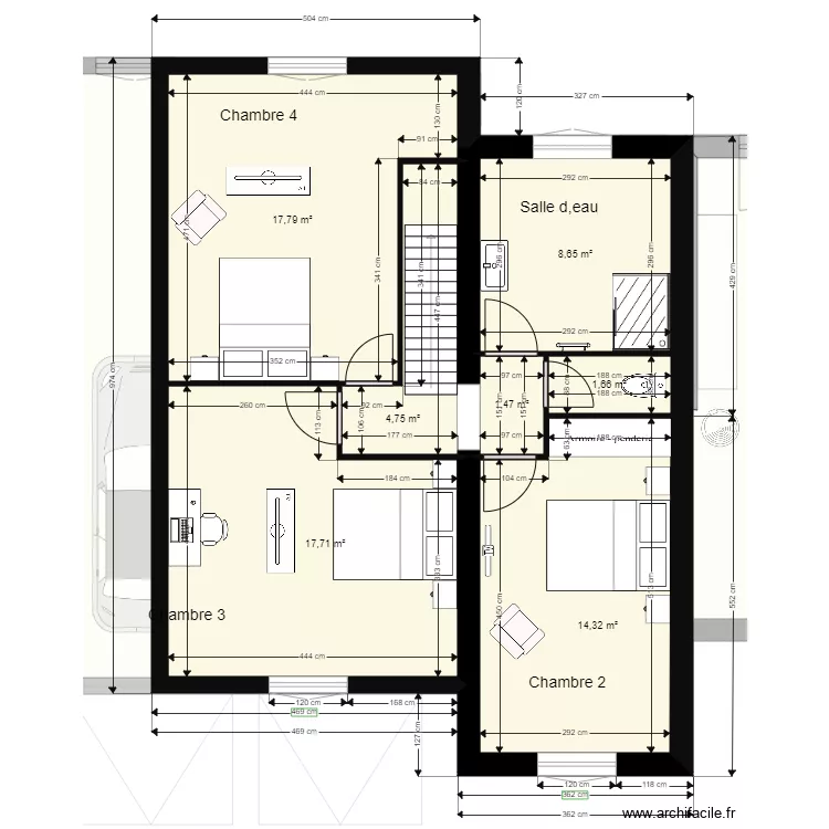 Plan etage 4 5 01 07 2021. Plan de 