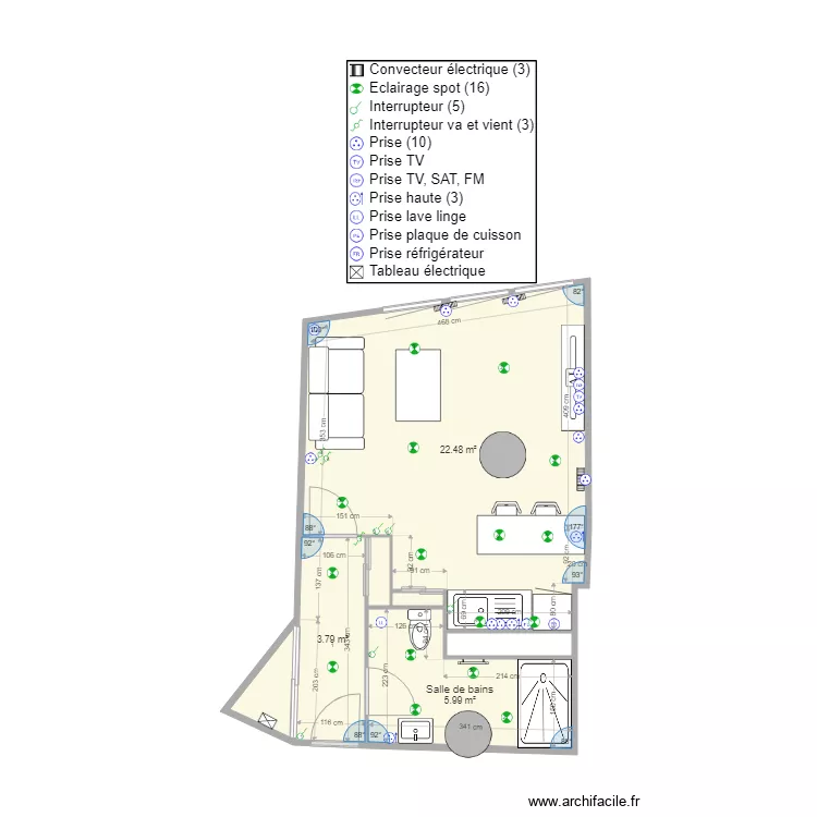 73 la Canebière ELEC. Plan de 73 la Canebière ELEC. Plan de