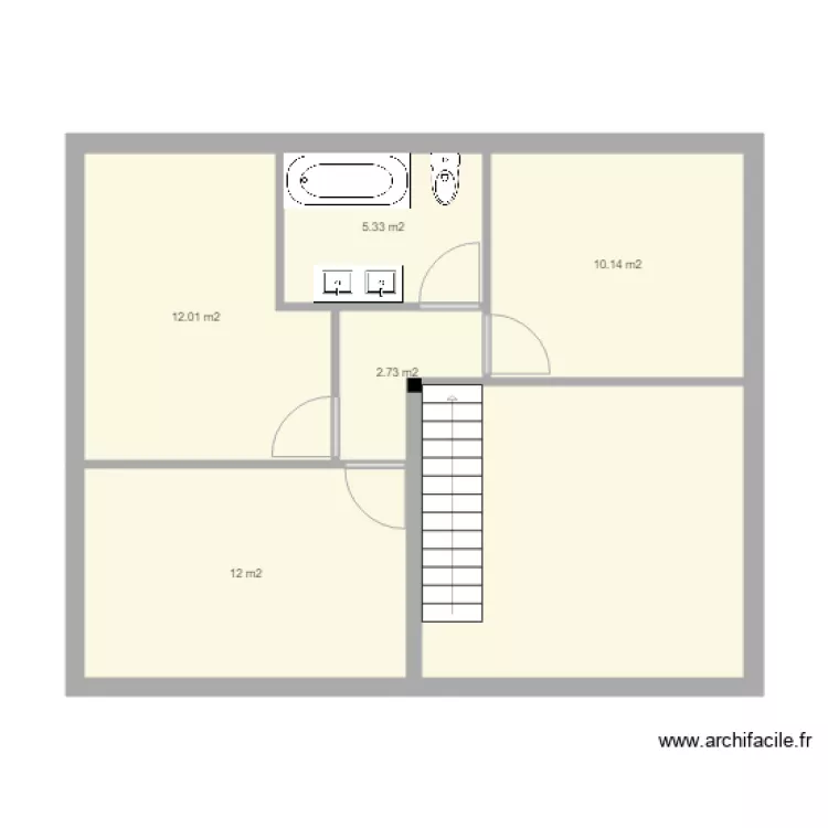 &eacute;tage philippe. Plan de 