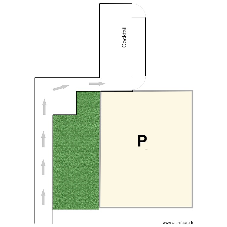 Plan 1. Plan de 2 pièces et 777 m2