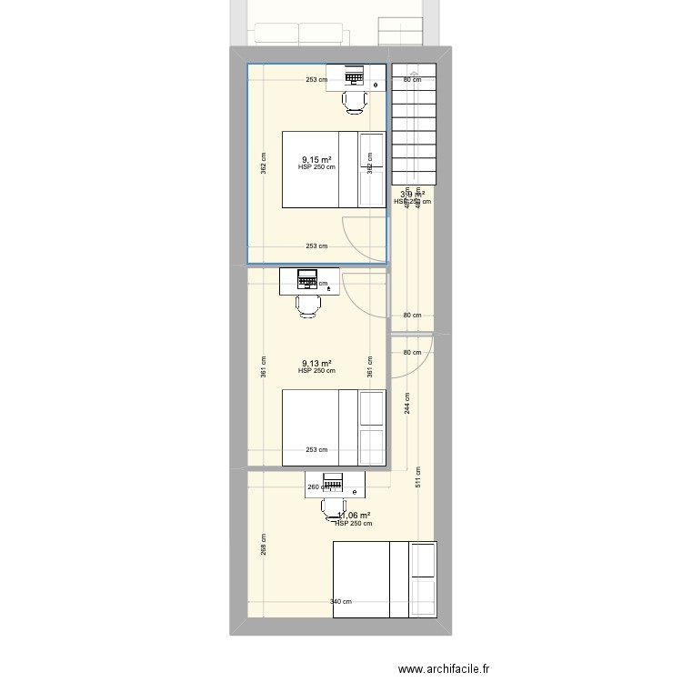 plan aménagement garage talence. Plan de 0 pièce et 0 m2