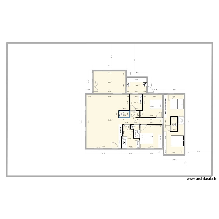 maison 2 TAM projet. Plan de 0 pièce et 0 m2