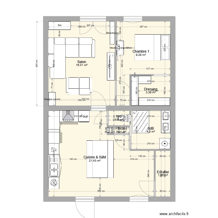 Charbonnier 2. Plan de 0 pièce et 0 m2