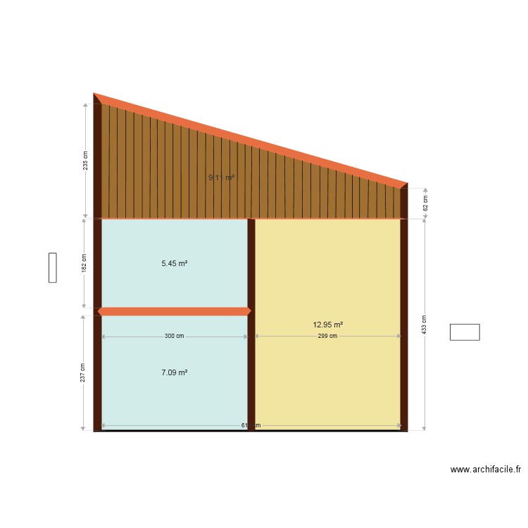 bardage grange. Plan de 0 pièce et 0 m2