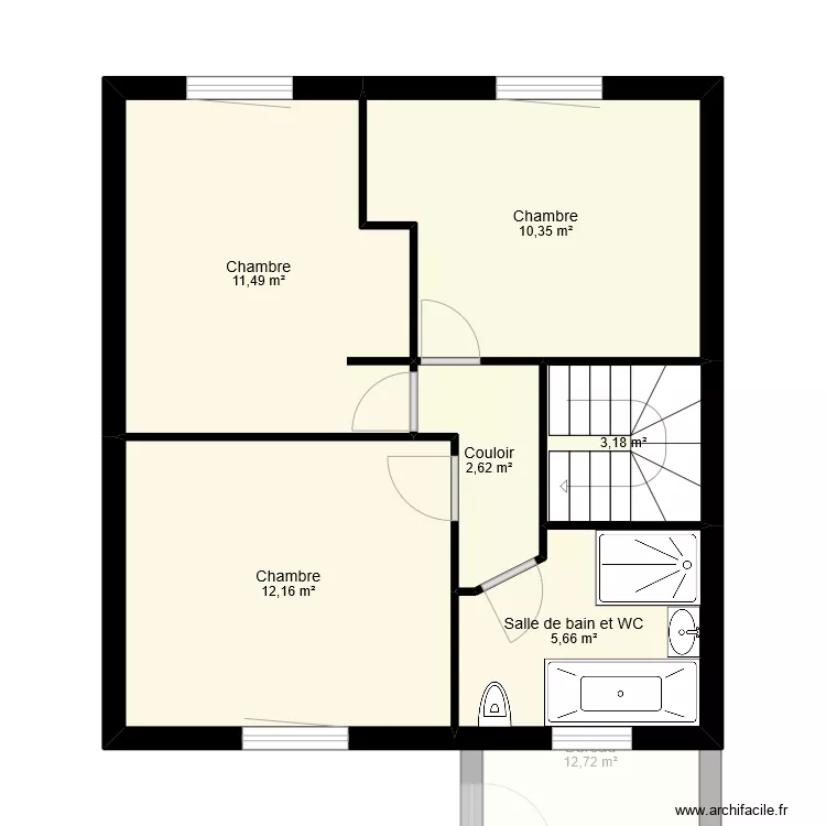 pantacchini. Plan de 