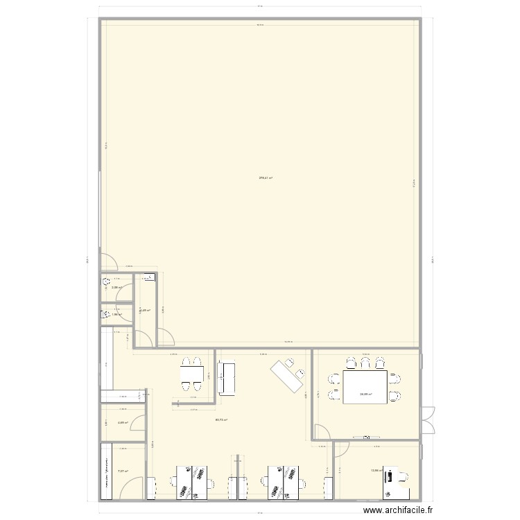 extension maison . Plan de 4 pièces et 484 m2