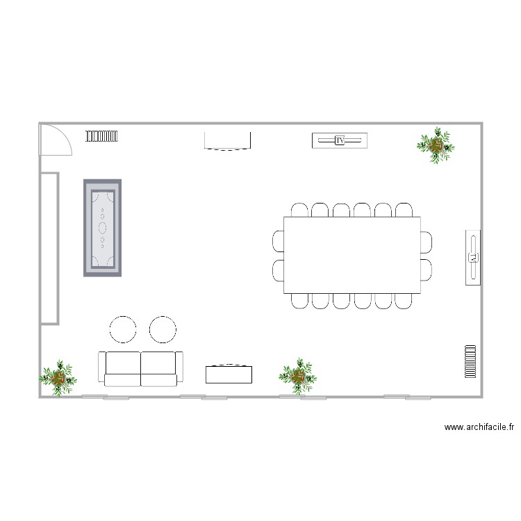 salle de réunion plan 1. Plan de 0 pièce et 0 m2