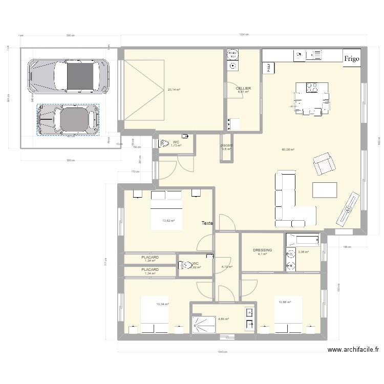 orleans 2. Plan de 0 pièce et 0 m2