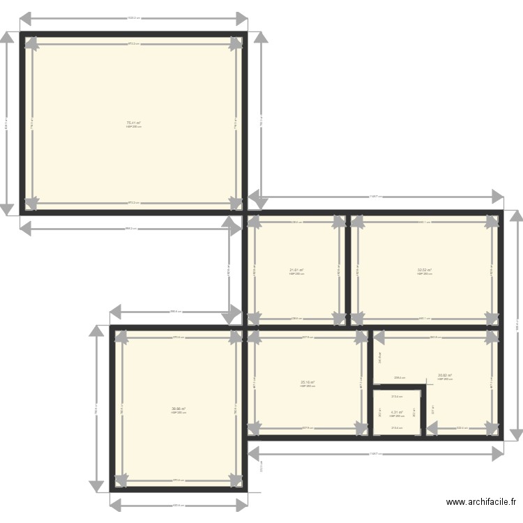 PLAN 123. Plan de 0 pièce et 0 m2