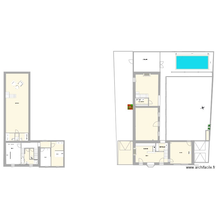 lambervez 2018. Plan de 0 pièce et 0 m2