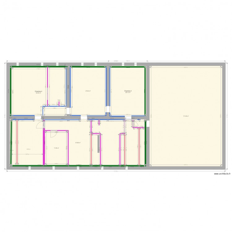 ETAGE1. Plan de 0 pièce et 0 m2