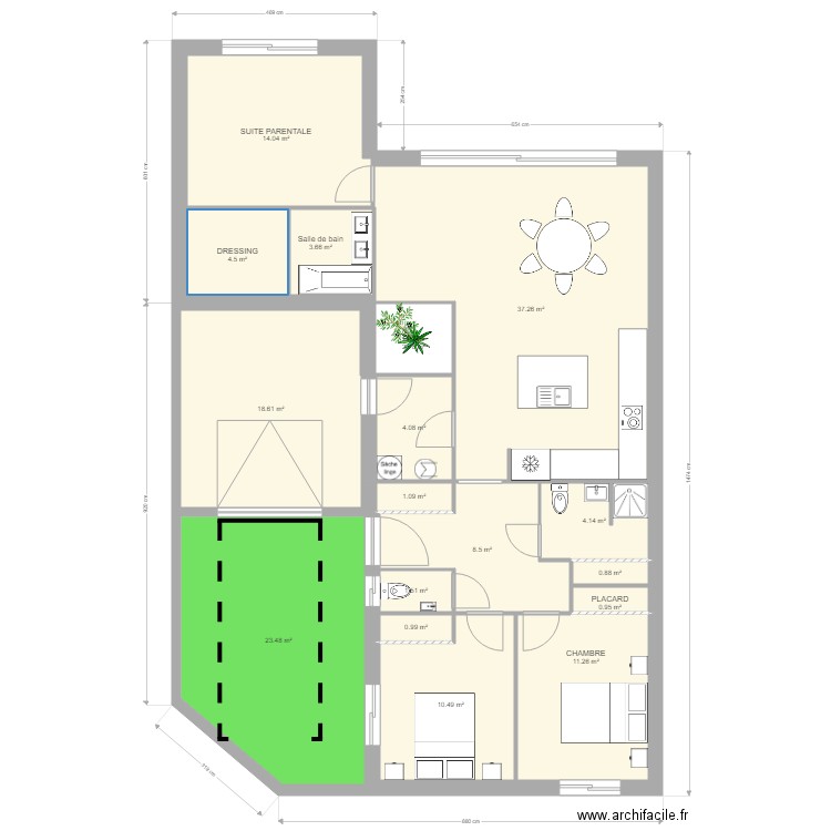 PLAN X PLUI PATIO V1. Plan de 0 pièce et 0 m2