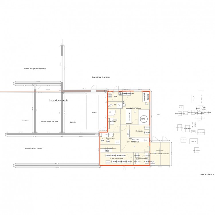 FA74 handicapés. Plan de 0 pièce et 0 m2