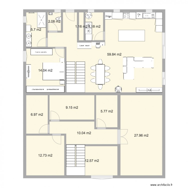 Maison futur. Plan de 0 pièce et 0 m2