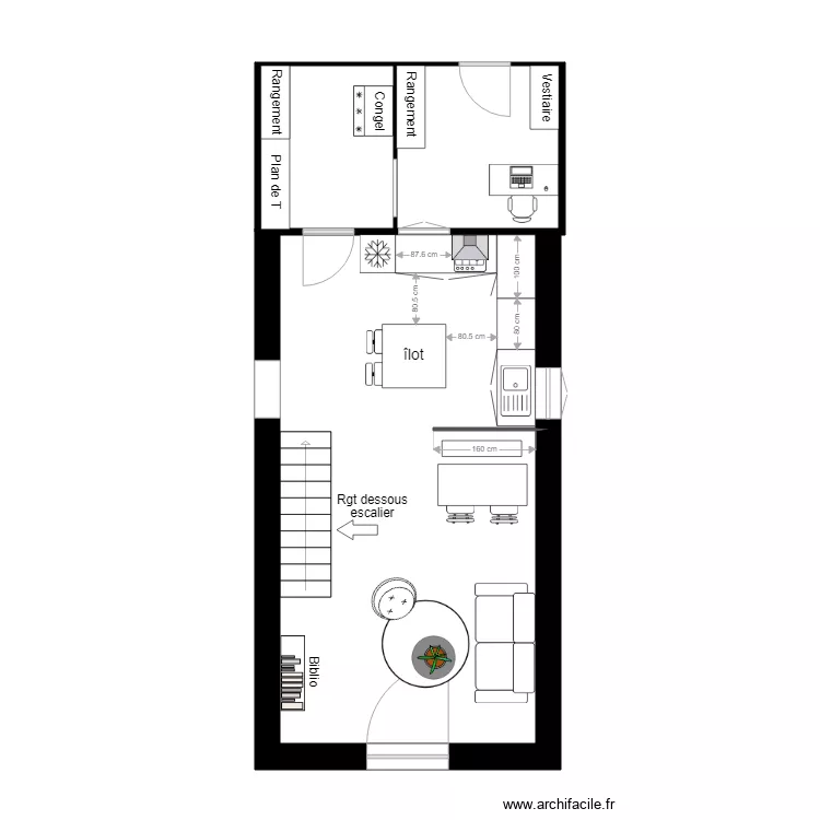 Amenagement solution 1. Plan de 