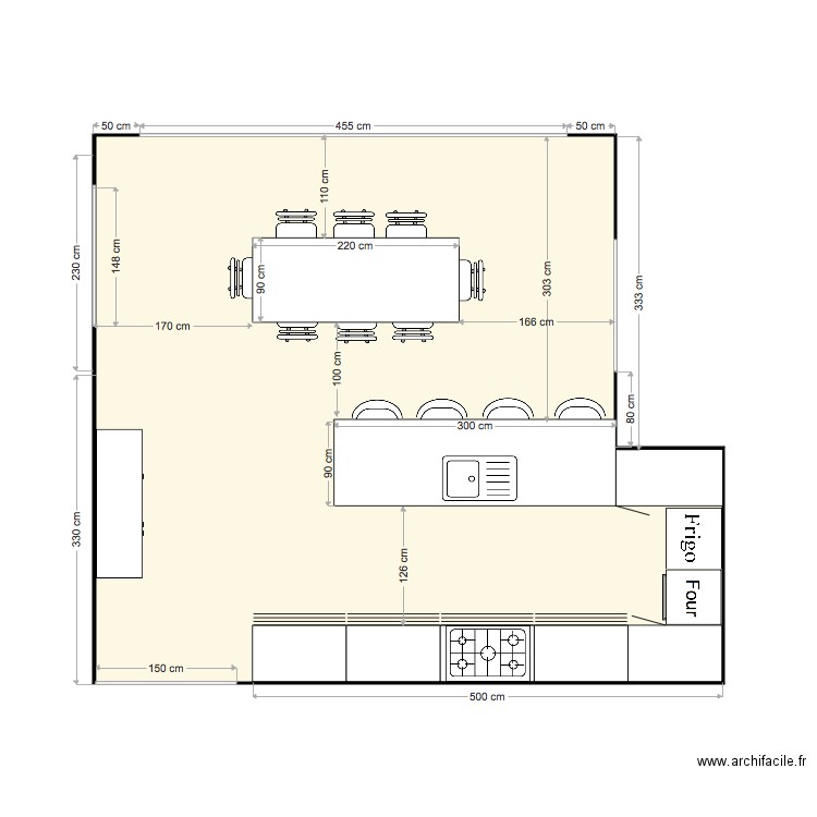 cuisine Noyant. Plan de 0 pièce et 0 m2