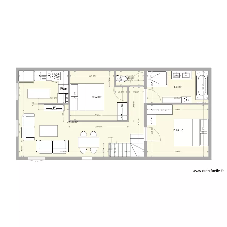 geisETAG2CH. Plan de 