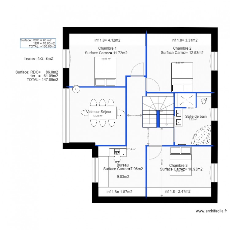 Choisy  modif 6. Plan de 0 pièce et 0 m2