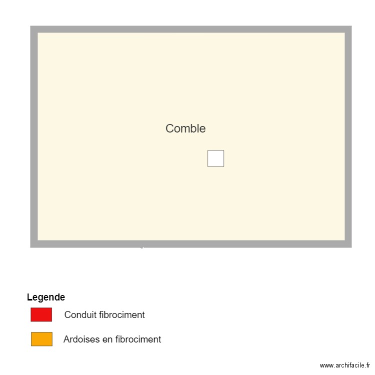 tertre Comble. Plan de 0 pièce et 0 m2