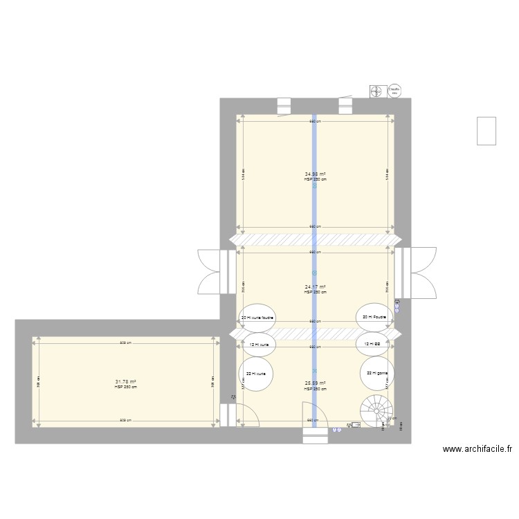 Sotoa azpia Foudre eta jastatze. Plan de 0 pièce et 0 m2