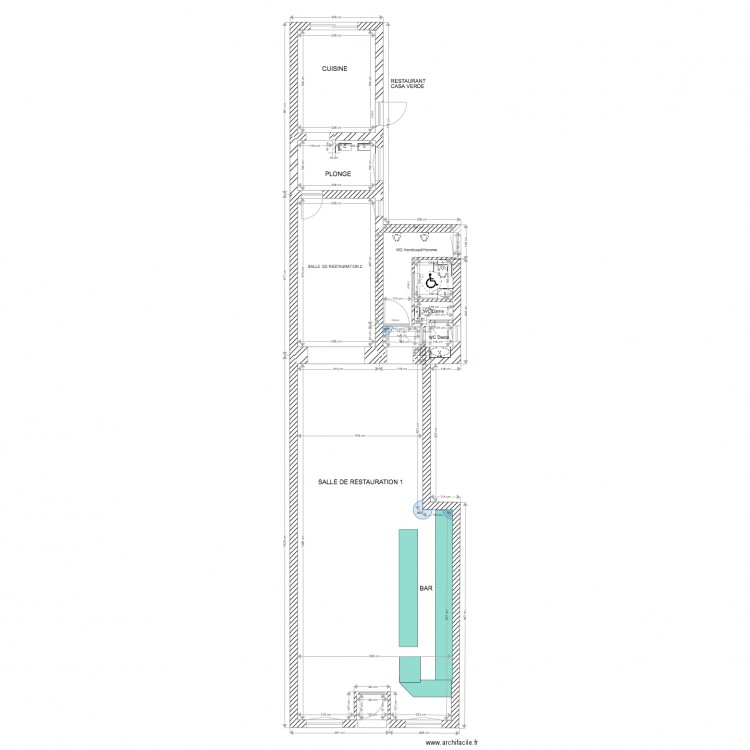 casa verde. Plan de 0 pièce et 0 m2