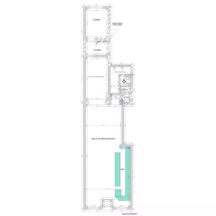 casa verde. Plan de casa verde. Plan de