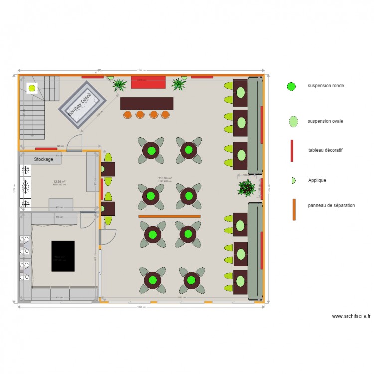 Bombay Délice 1er. Plan de 0 pièce et 0 m2