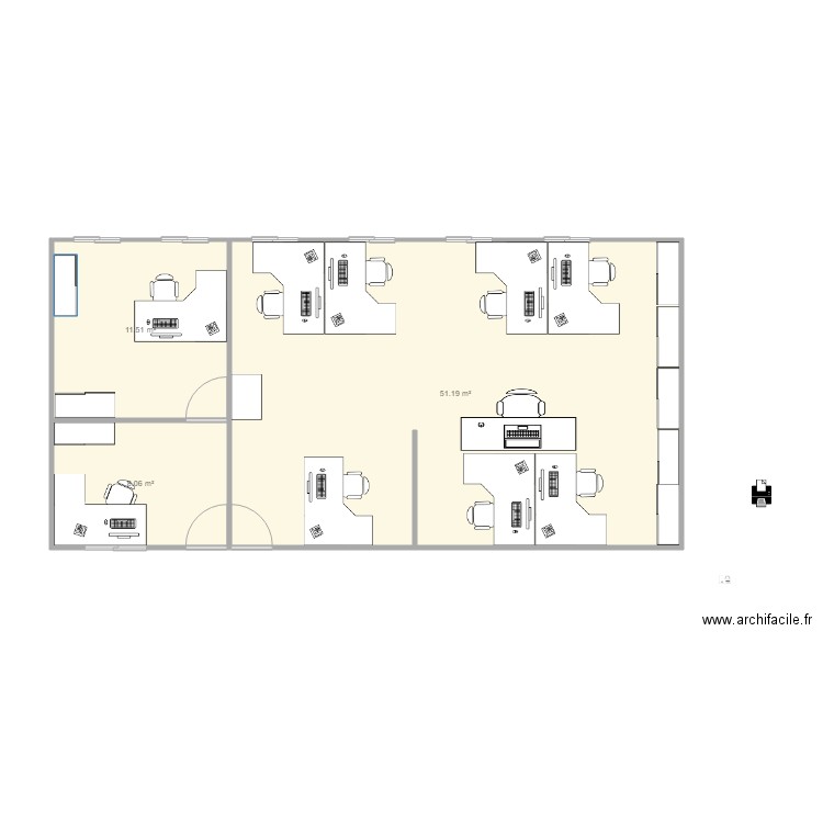 una guyenne . Plan de 0 pièce et 0 m2