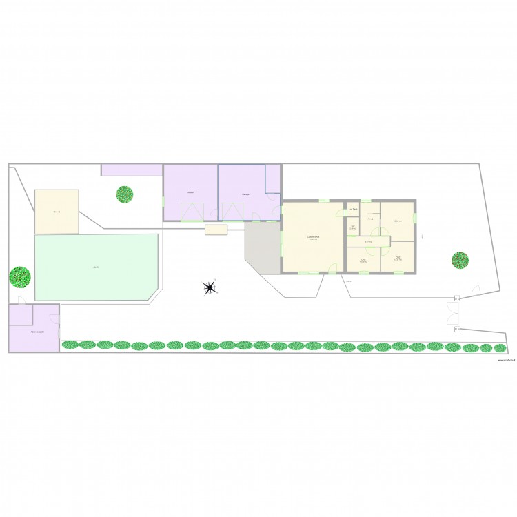 Plan Gouzilh 20. Plan de 0 pièce et 0 m2