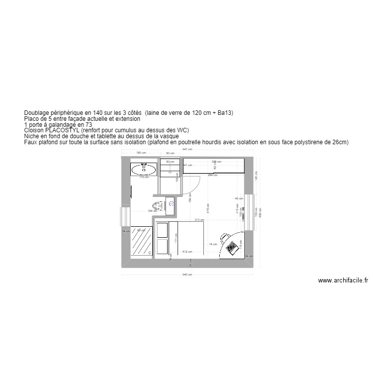 Extension Chambre - MAJ 25 10 2023 - Plan élec. Plan de 0 pièce et 0 m2