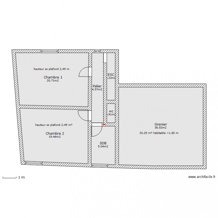 Plan. Plan de 0 pièce et 0 m2