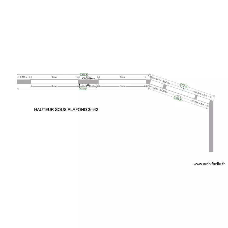 rideaux 131. Plan de 
