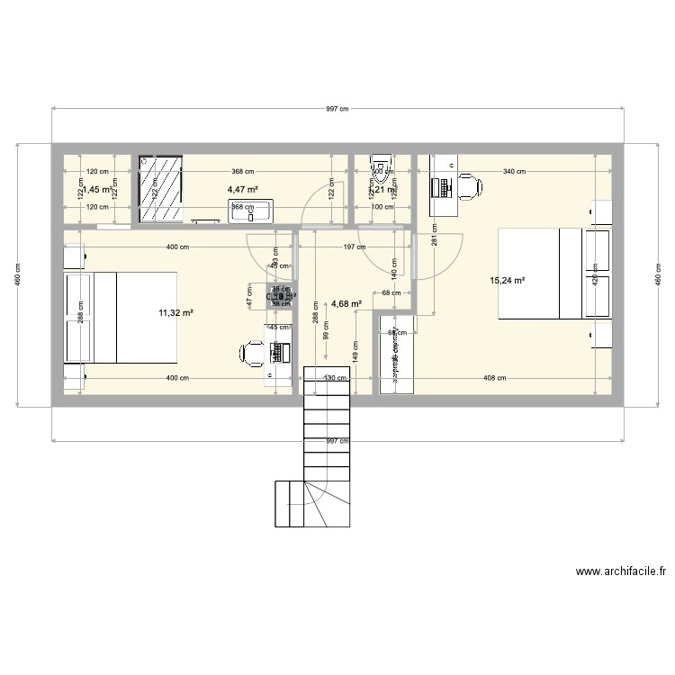 Dalon. Plan de 0 pièce et 0 m2