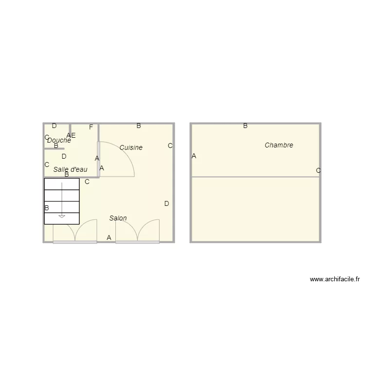 JOLY Croquis appt 5. Plan de 