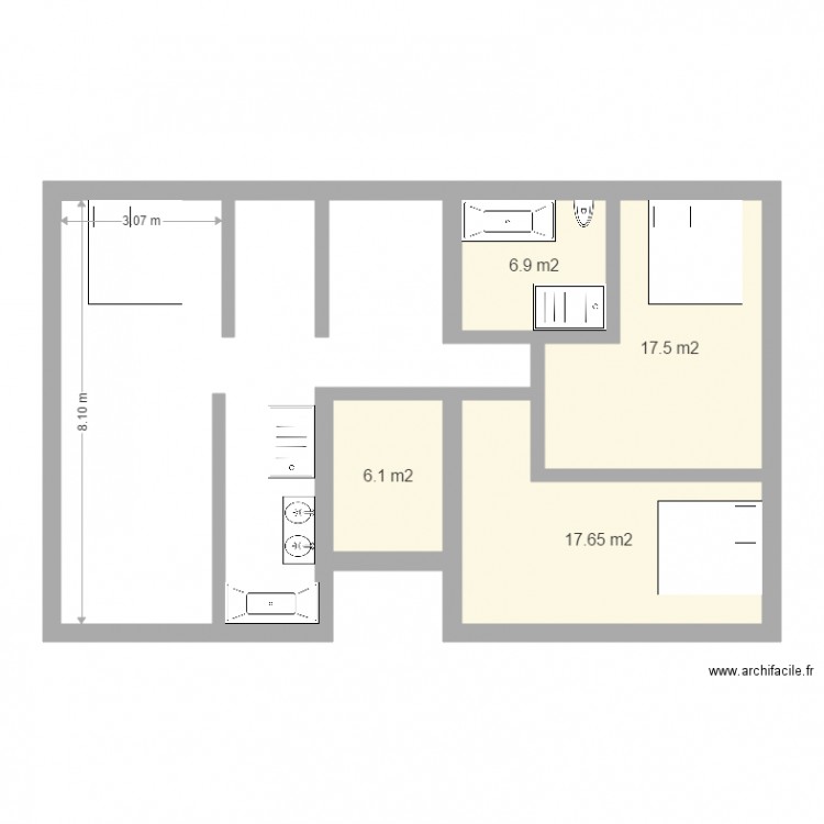Projet haut 4. Plan de 0 pièce et 0 m2