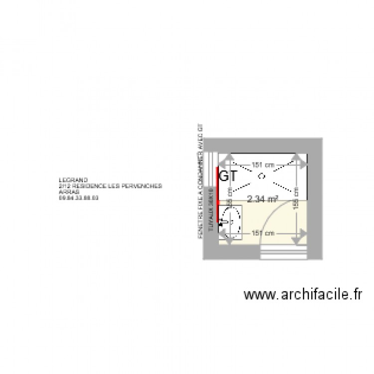 LEGRAND. Plan de 0 pièce et 0 m2