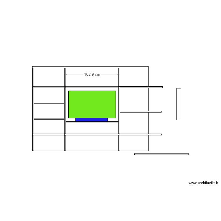 BIBLIO. Plan de 0 pièce et 0 m2