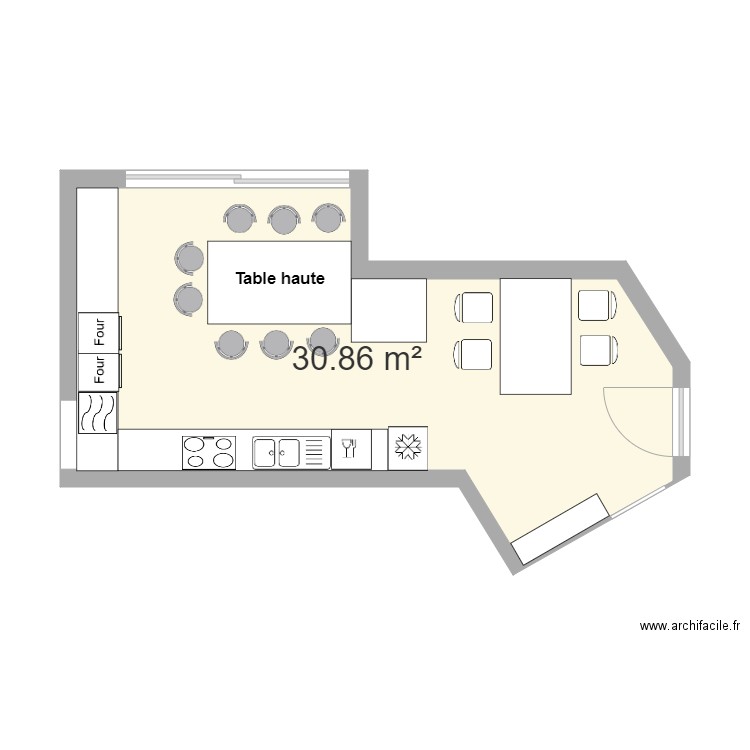 Muselle CUISINE 2. Plan de 0 pièce et 0 m2