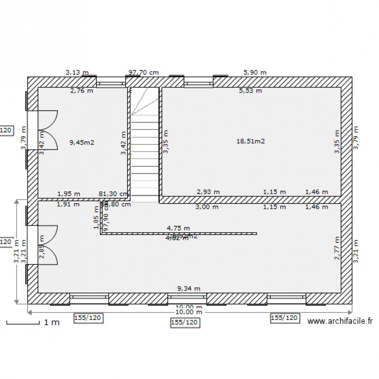 BONTEMPS N1 V1. Plan de 0 pièce et 0 m2
