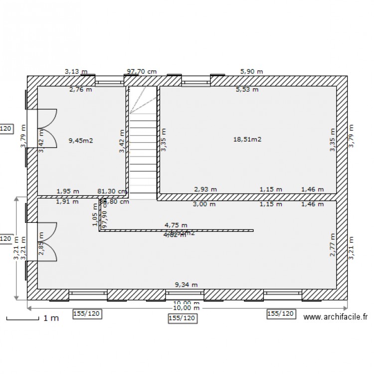 BONTEMPS N1 V1. Plan de 0 pièce et 0 m2