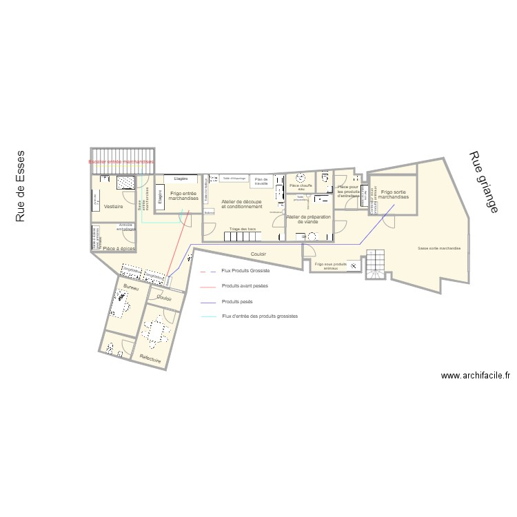 Flux grossiste. Plan de 0 pièce et 0 m2