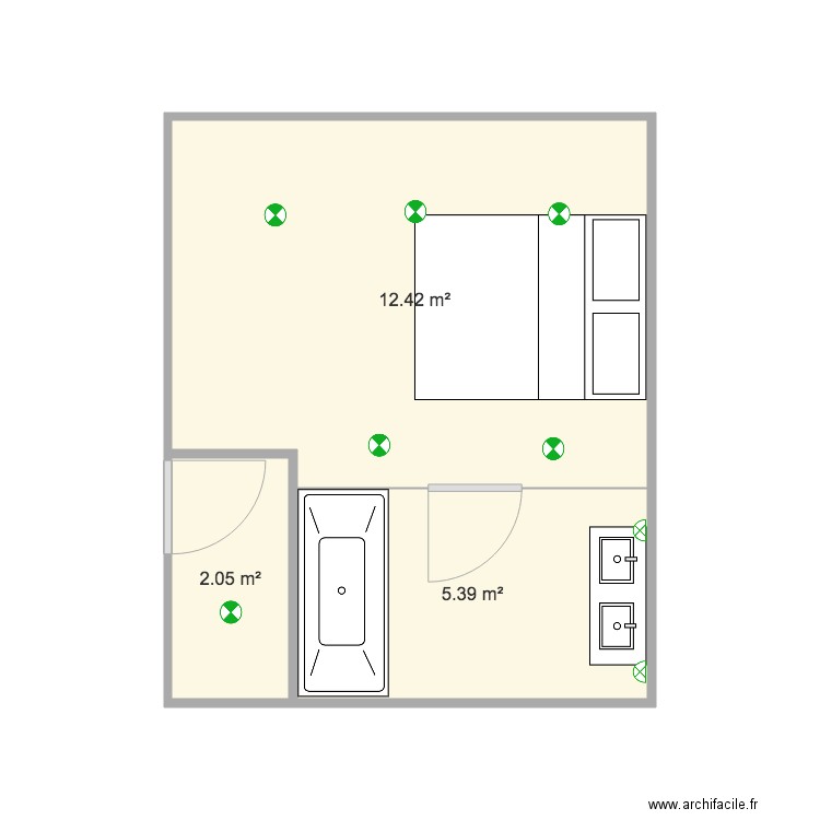 bébé dam baignoir. Plan de 0 pièce et 0 m2