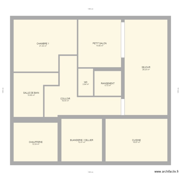 SAMIER. Plan de 0 pièce et 0 m2