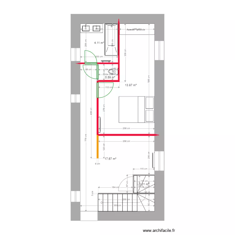 Rochet &eacute;tage projet juin 21. Plan de 