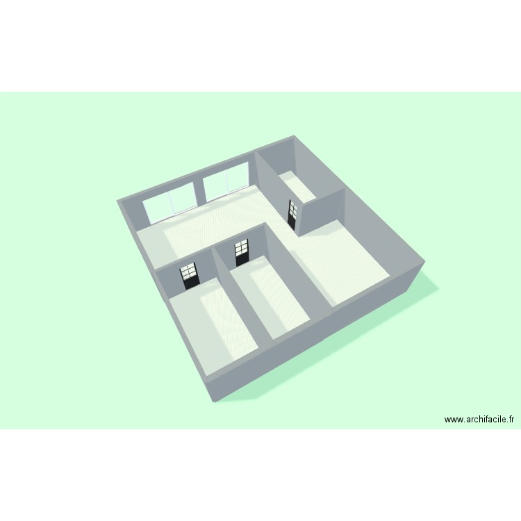 remi grange. Plan de 5 pièces et 330 m2