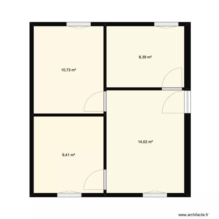 appartement tosca. Plan de 