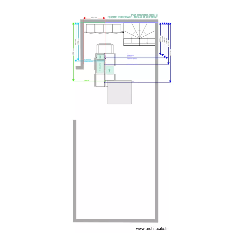 PLAN TECHNIQUE CLEMENT ZONE C. Plan de PLAN TECHNIQUE CLEMENT ZONE C. Plan de