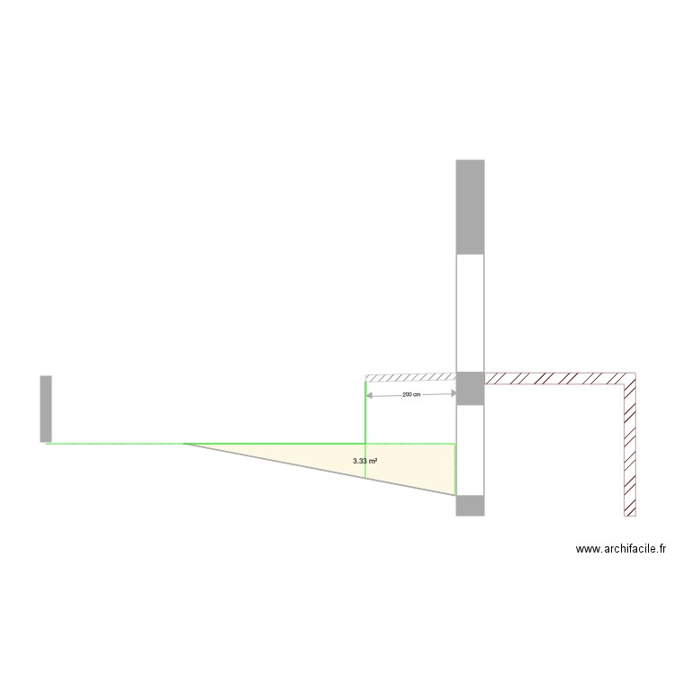 COUPE GARAGE 2. Plan de 0 pièce et 0 m2